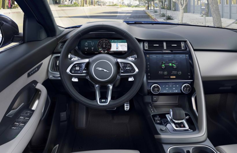 Mercedes S-Class PHEV interior dashboard and display